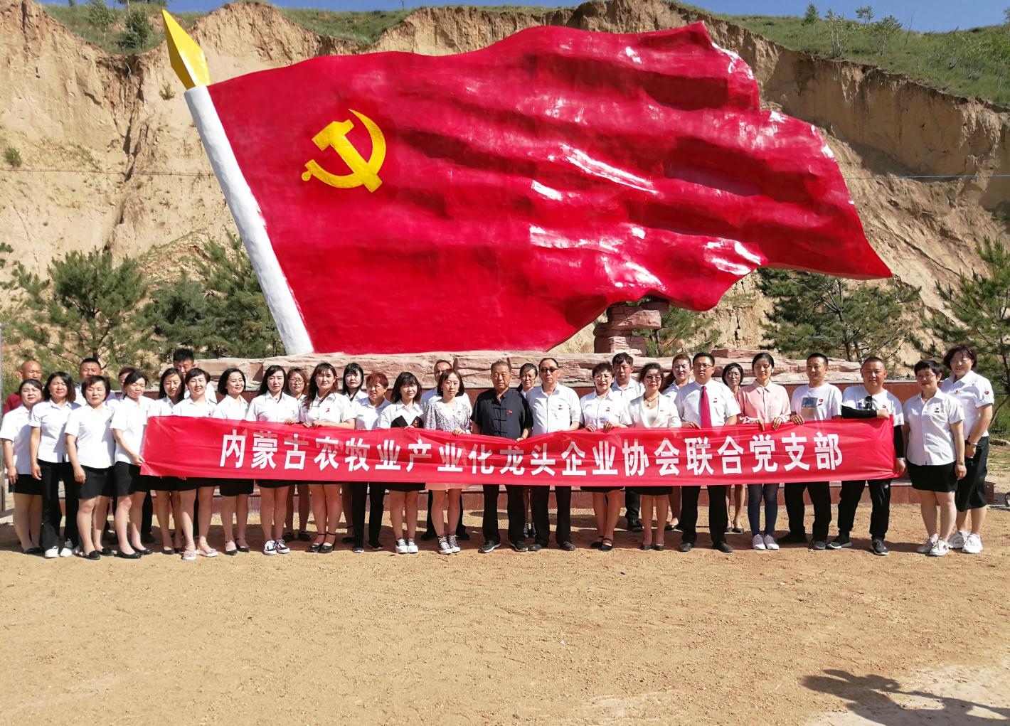 內(nèi)蒙古農(nóng)牧業(yè)產(chǎn)業(yè)化龍頭企業(yè)協(xié)會(huì)走進(jìn)石人灣村開展“辦實(shí)事、解難題，送溫暖，傳黨恩”公益活動(dòng)